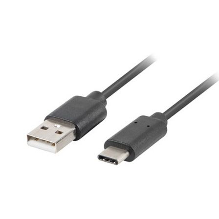 Lanberg Cable USB-A a USB tipo-C CA-USBO-20CU-0018-BK 1,8m Negro Lanberg Cable USB-A a USB tipo-C CA-USBO-20CU-0018-BK 1,8m Negro